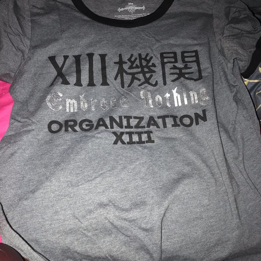Hot topic brand nothing shirt